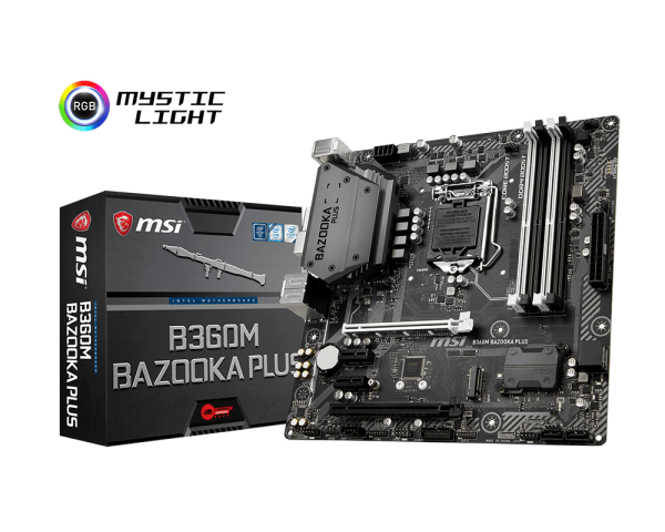 Motherboard MSI B360M BAZOOKA PLUS Socket LGA1151v2 _1118KT